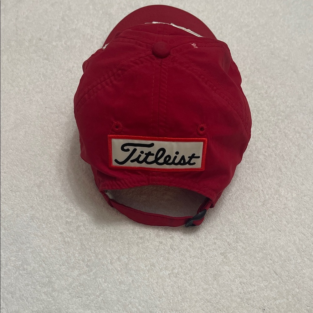 Titleist Pro V1 FJ Golf Performance Adjustable Strapback Embroidered Golf Cap - Picture 3 of 8